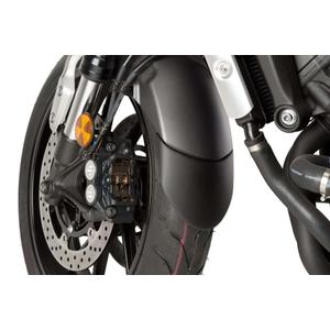 Front fender extension PUIG 9184N black