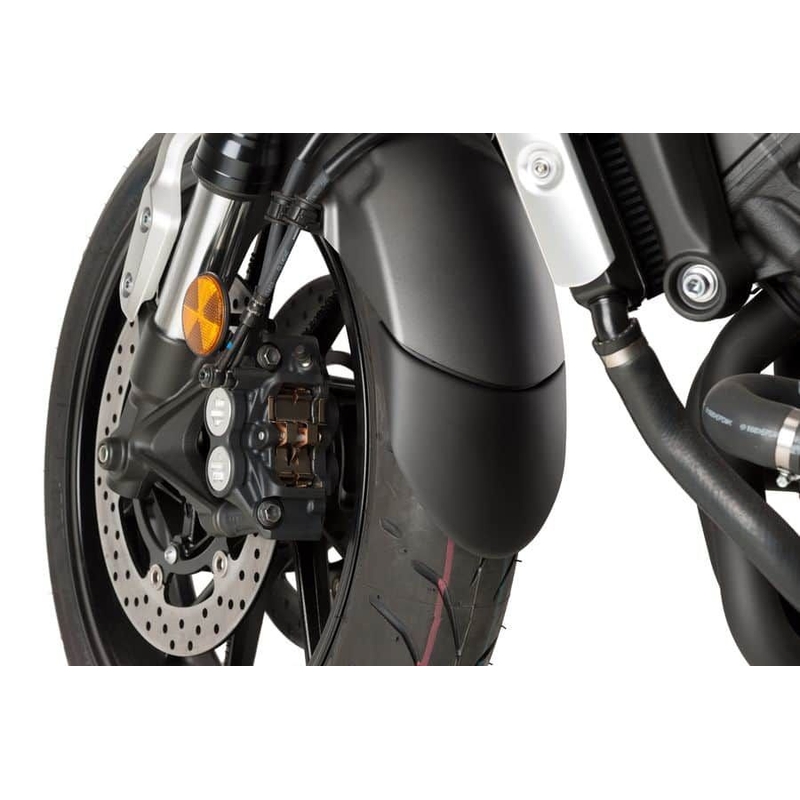 Front fender extension PUIG black wyprzedaż