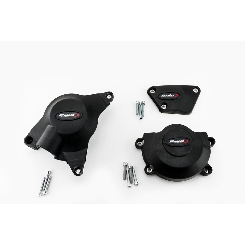  Engine protective covers PUIG black included right, left and alternator caps