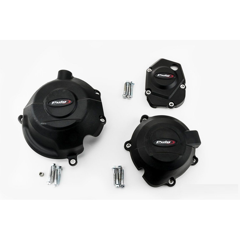  Engine protective covers PUIG black included right, left and alternator caps
