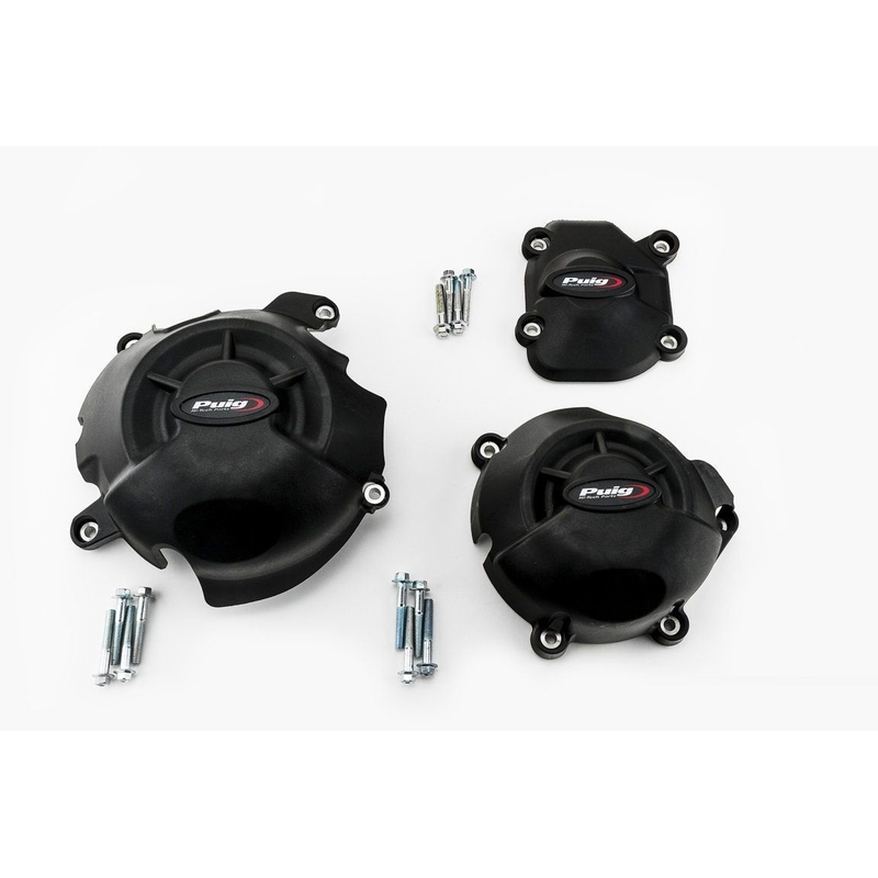  Engine protective covers PUIG black included right, left and alternator caps