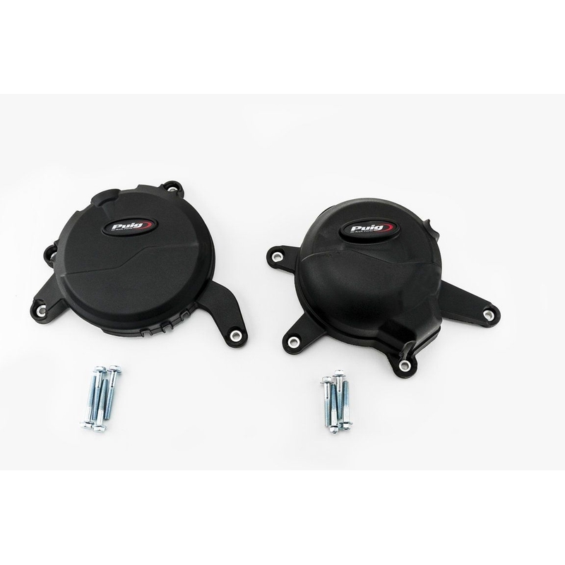  Engine protective covers PUIG black included right and left caps