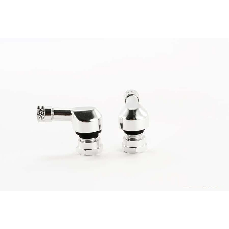 Valves for tubeless wheels PUIG silver D 11mm