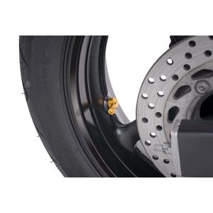 Valves for tubeless wheels PUIG 8100G yellow D 8,3mm