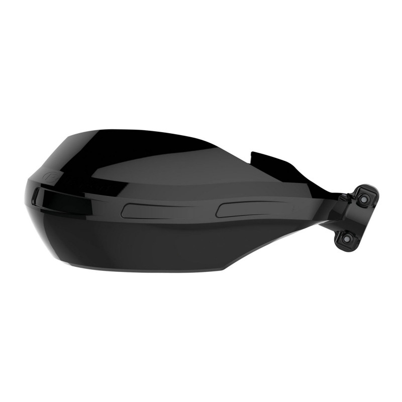 Handguard POLISPORT NOMAD with universal plastic mounting kit Black