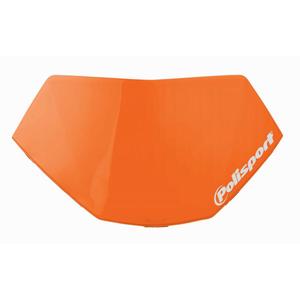 Headlight removable number plate POLISPORT HALO LED 8657400020 orange KTM