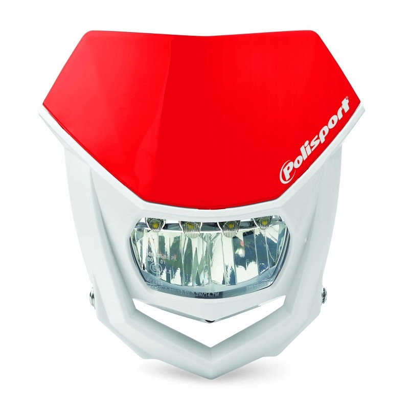 Headlight POLISPORT HALO LED red CR 04