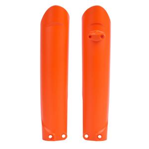 Fork guards POLISPORT 8398600001 (pair) orange KTM
