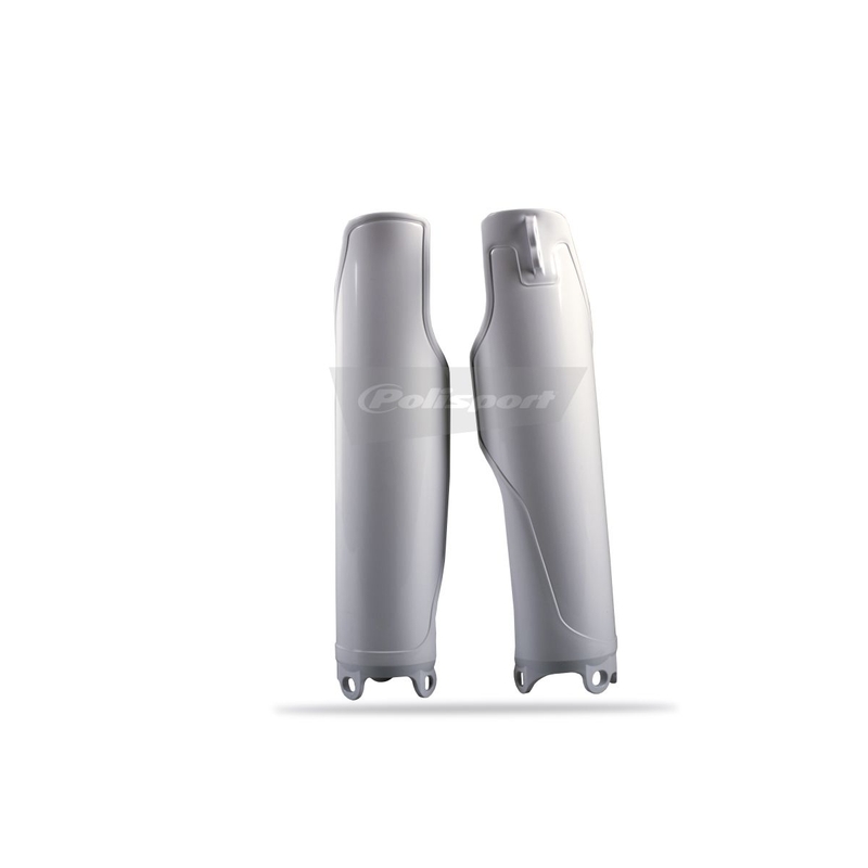 Fork guards POLISPORT (pair) white
