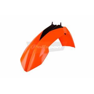 Front fender POLISPORT 8573600001 orange KTM