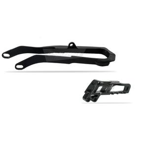 Chain guide / slider kit POLISPORT 90592 black