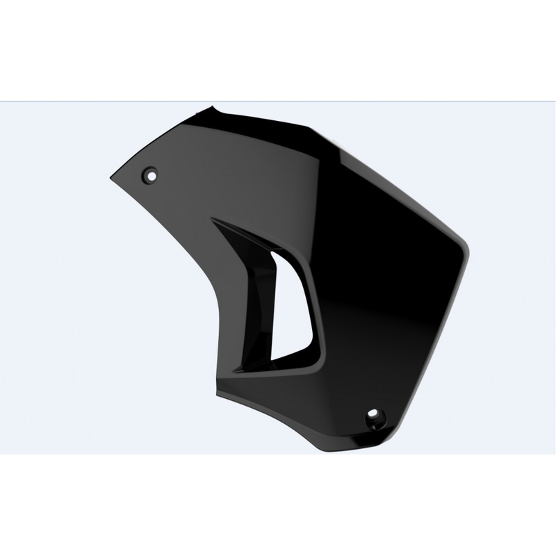 Radiator scoops POLISPORT right black for KAWASAKI KLR 650 2008-2018