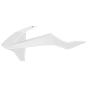 Radiator scoops POLISPORT 8417800002 (pair) white
