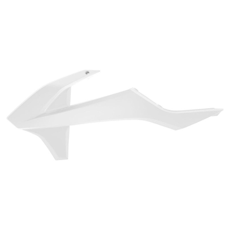 Radiator scoops POLISPORT (pair) white