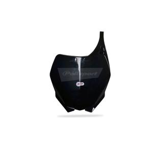 Number plate POLISPORT 8658100004 black