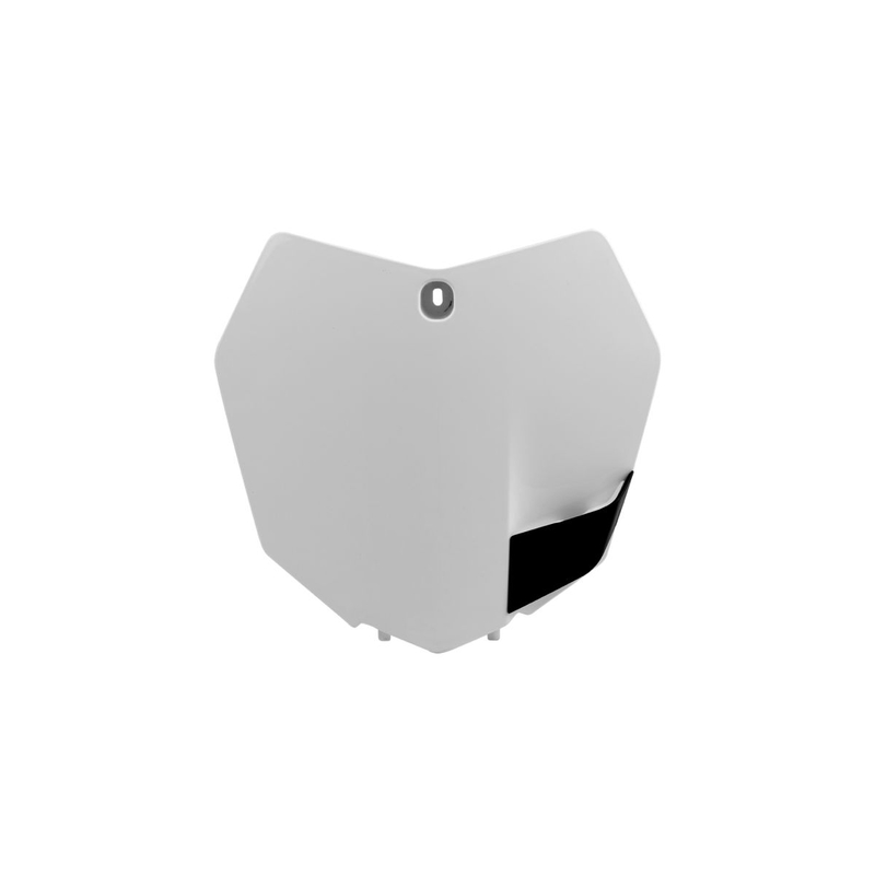 Number plate POLISPORT white