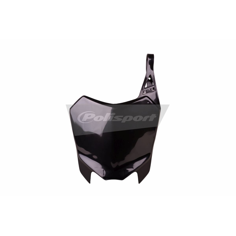 Number plate POLISPORT black for HONDA CRF 110 F 2013-2018