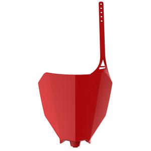 Number plate POLISPORT 8667200001 red CR 04