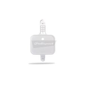 Number plate POLISPORT 8661800001 white