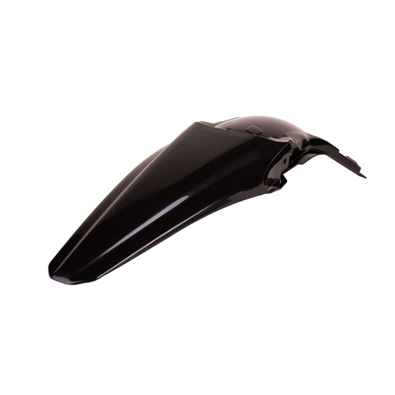 Rear fender POLISPORT black for KAWASAKI KX 250 (F) 4T 2013-2016, KAWASAKI KX 450 (F) 2012-2015