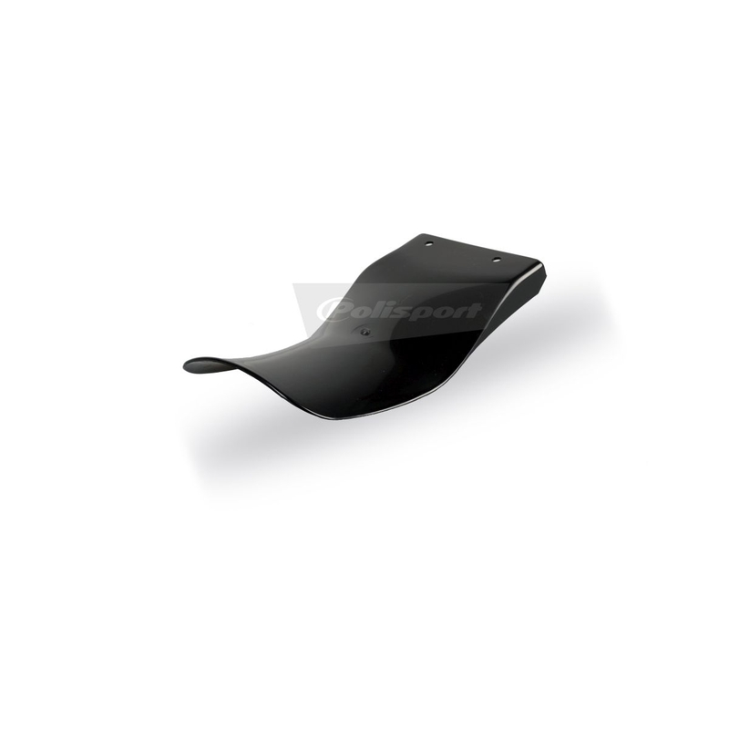 Rear shock flap POLISPORT black