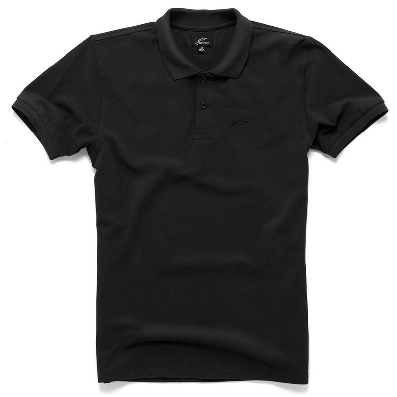 Koszulka Alpinestars Effortless Polo czarna wyprzedaż