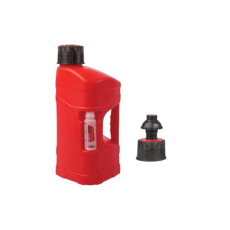 Utility can POLISPORT PROOCTANE Clear red