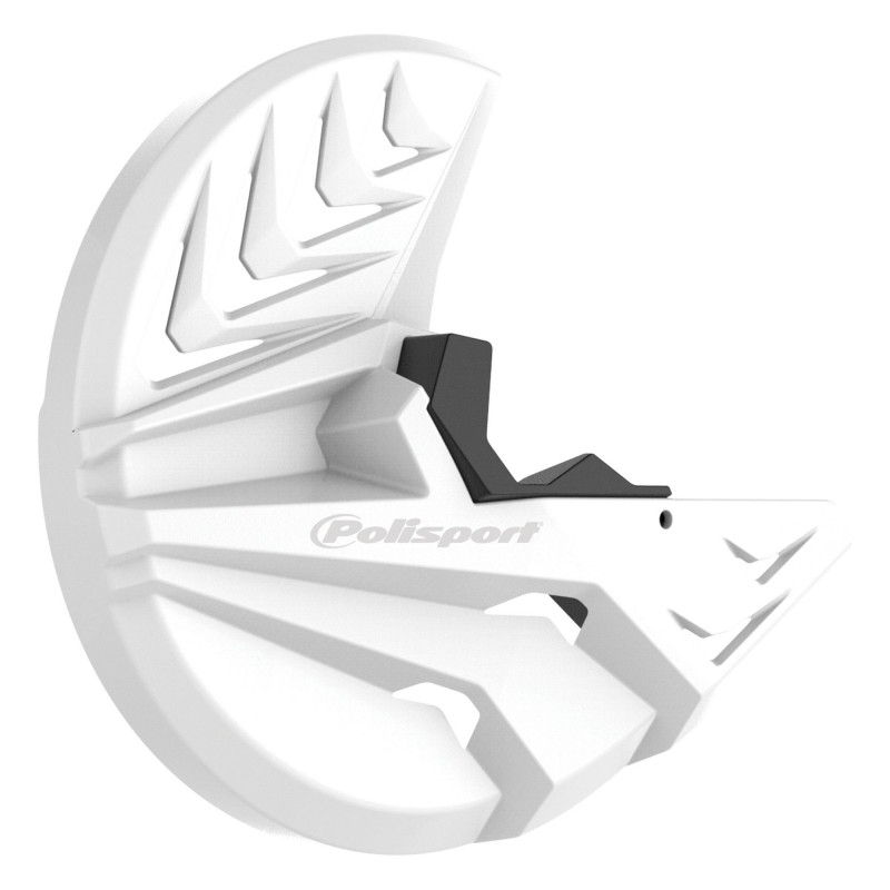 Disc & bottom fork protector POLISPORT PERFORMANCE white/black