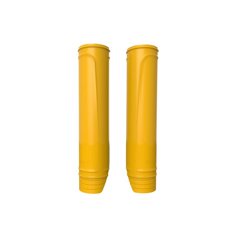 Upper fork protectors POLISPORT PERFORMANCE yellow RM 01