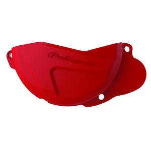 Clutch cover protector POLISPORT PERFORMANCE 8441100002 red CR 04