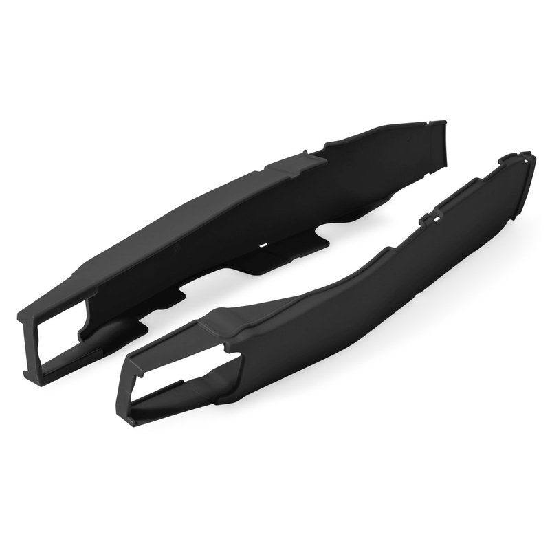 Swingarm protectors POLISPORT PERFORMANCE black for KAWASAKI KX 250 (F) 4T 2012-2016, KAWASAKI KX 450 (F) 2012-2015