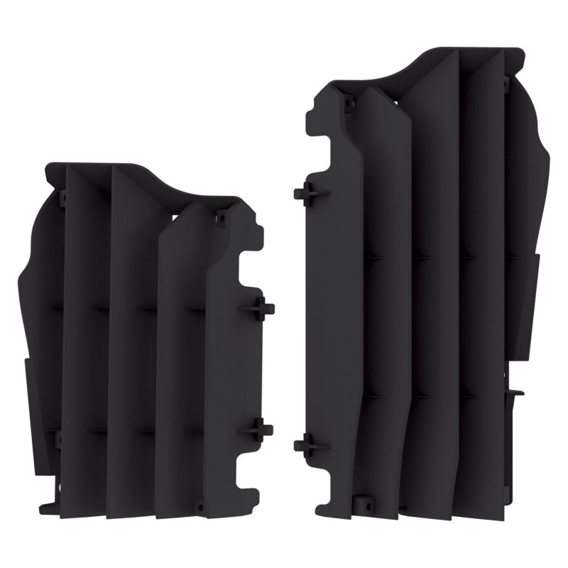 Radiator louvers POLISPORT black