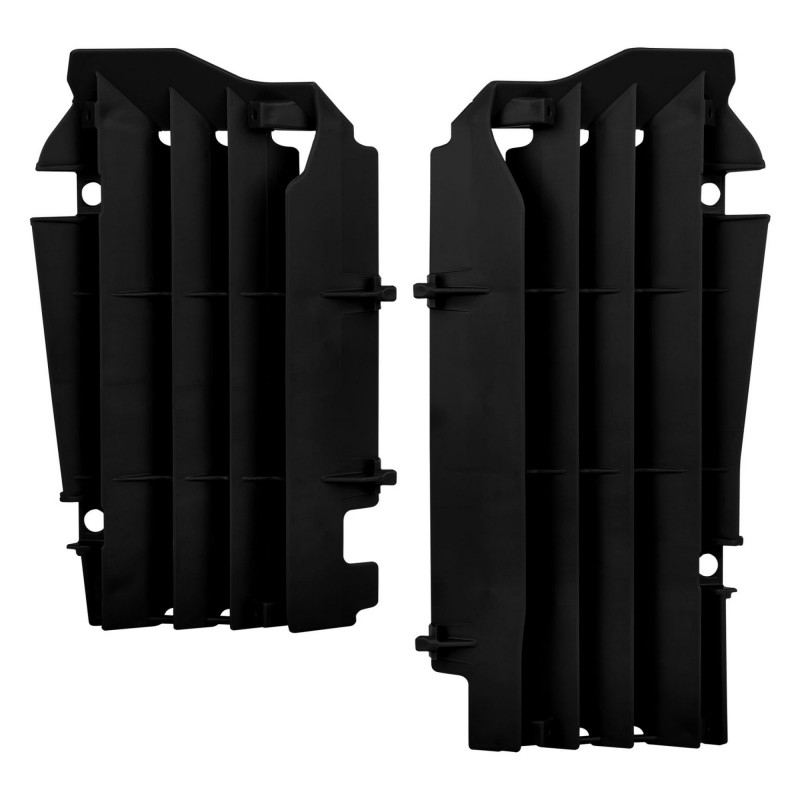 Radiator louvers POLISPORT black