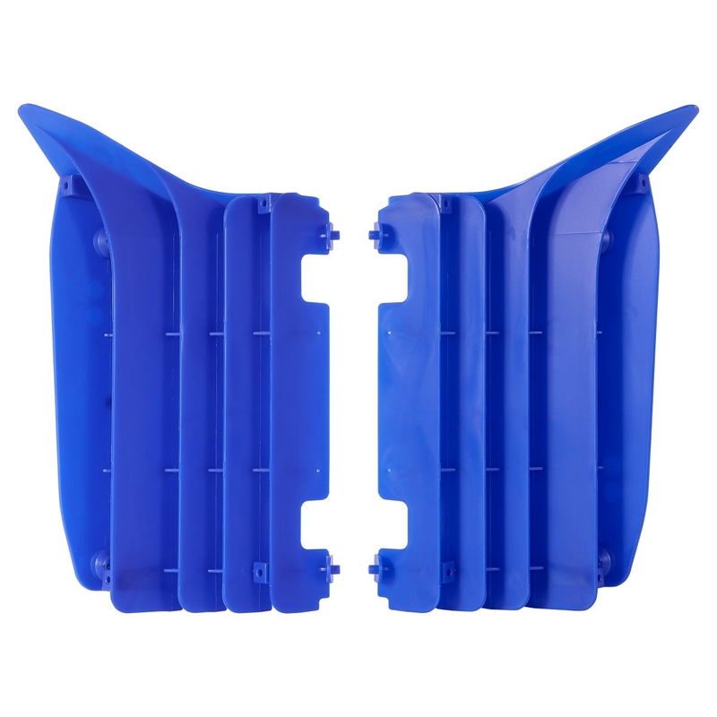 Radiator louvers POLISPORT blue Yam 98 for YAMAHA YZ 250 F 2010-2013