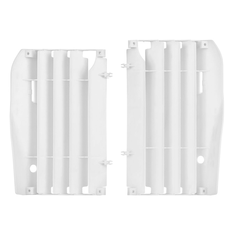 Radiator louvers POLISPORT white for HONDA CRF 250 R 2010-2013