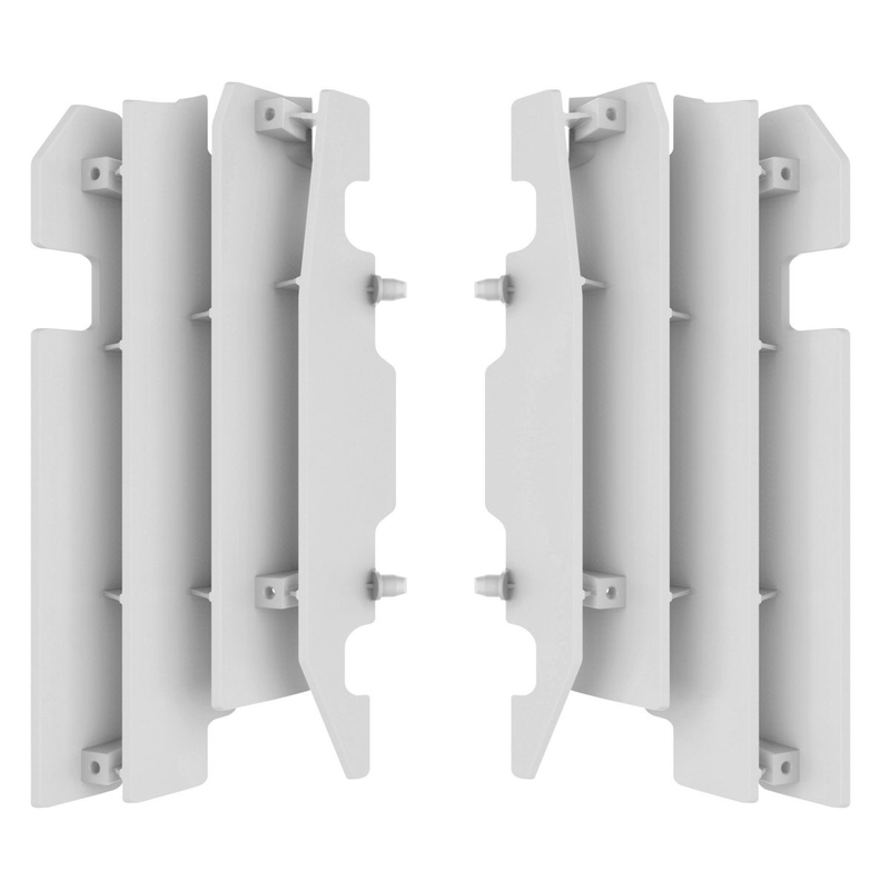 Radiator louvers POLISPORT white