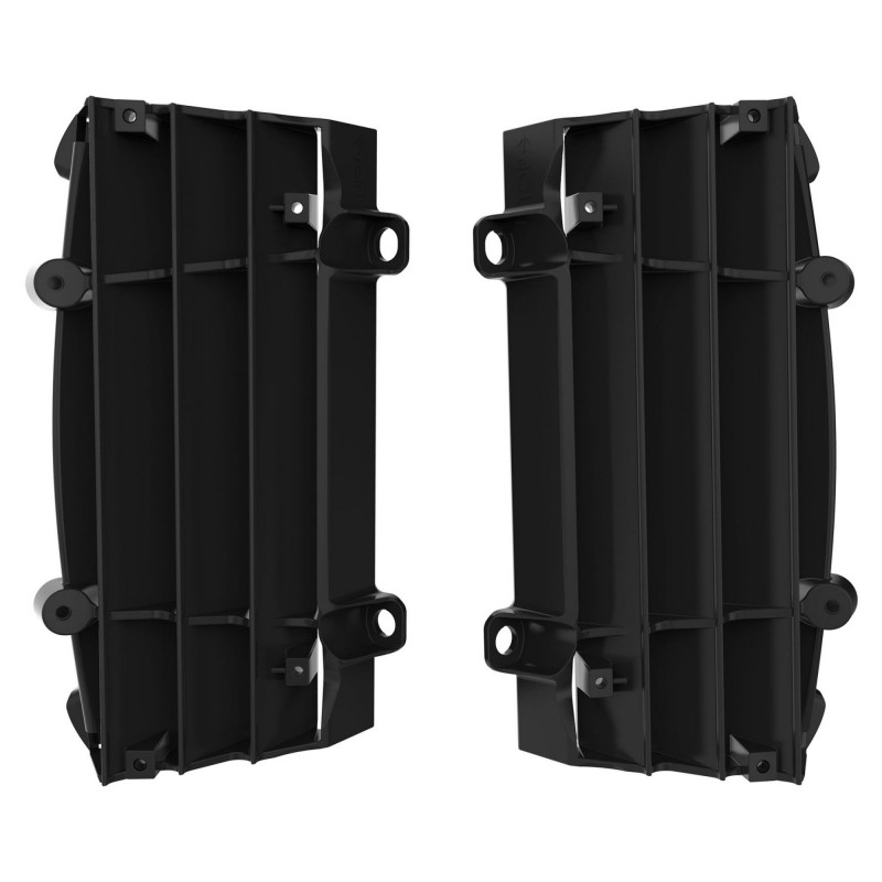 Radiator louvers POLISPORT black