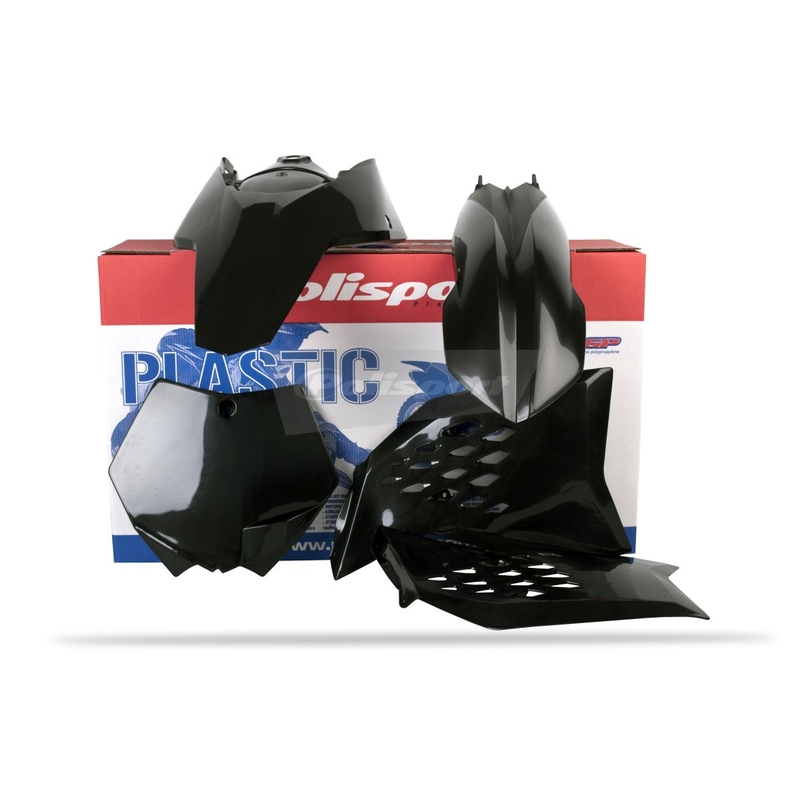 Plastic body kit POLISPORT black