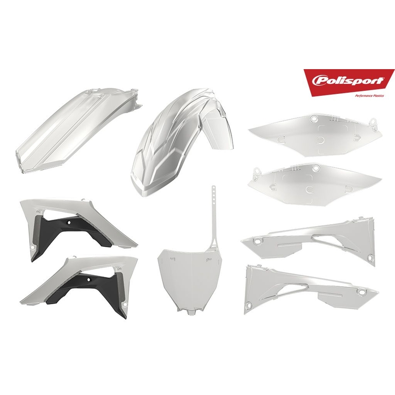 Plastic body kit POLISPORT clear 99 for HONDA CRF 450 R 2017-2020, HONDA CRF 250 R 2018-2021