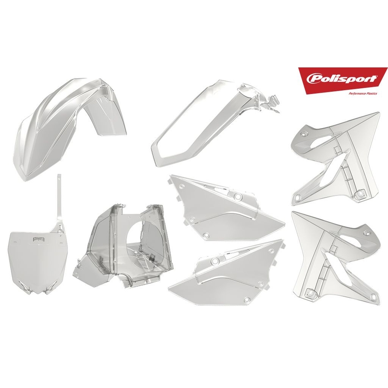 Plastic body kit POLISPORT restyling clear 99 for YAMAHA YZ 125 2002-2022, YAMAHA YZ 250 2002-2020