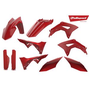 Plastic body kit POLISPORT 90846 red
