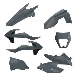 Plastic body kit POLISPORT 90889 nardo grey