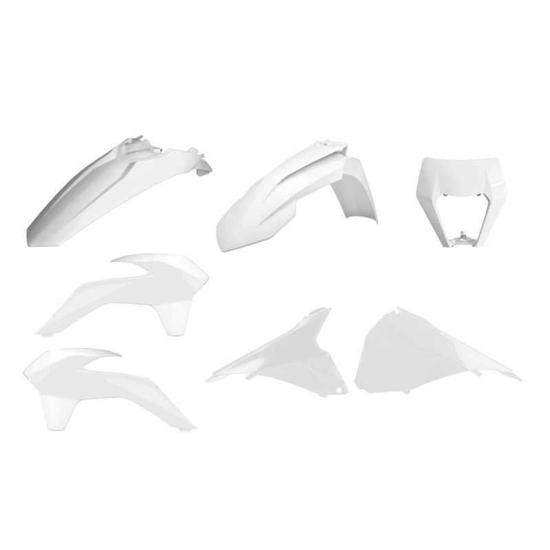 Plastic body kit POLISPORT restyling white