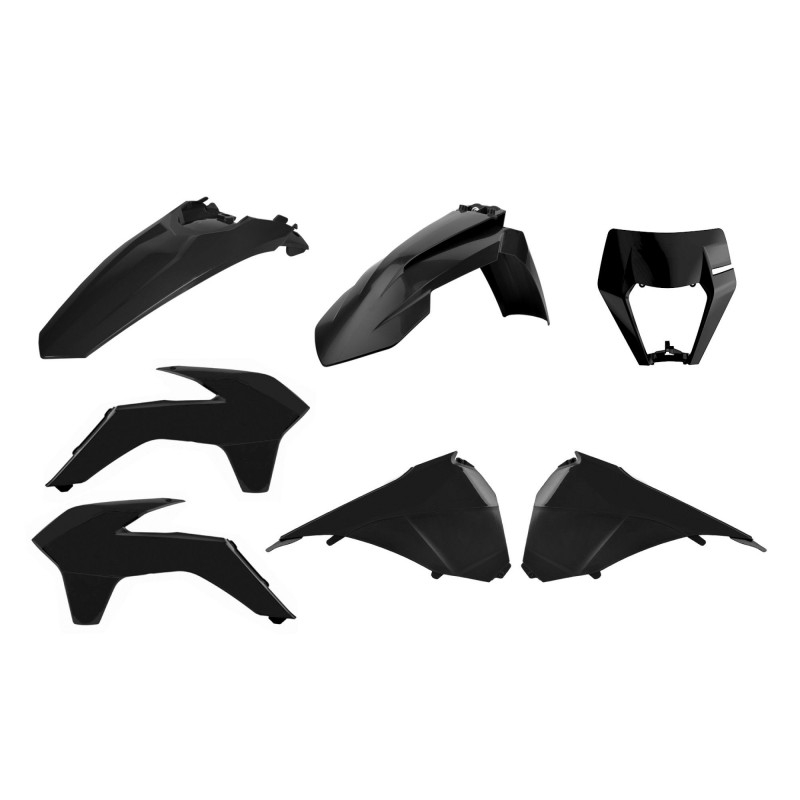 Plastic body kit POLISPORT restyling black