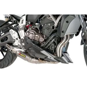 Engine spoiler PUIG 7022J matt black stickers included