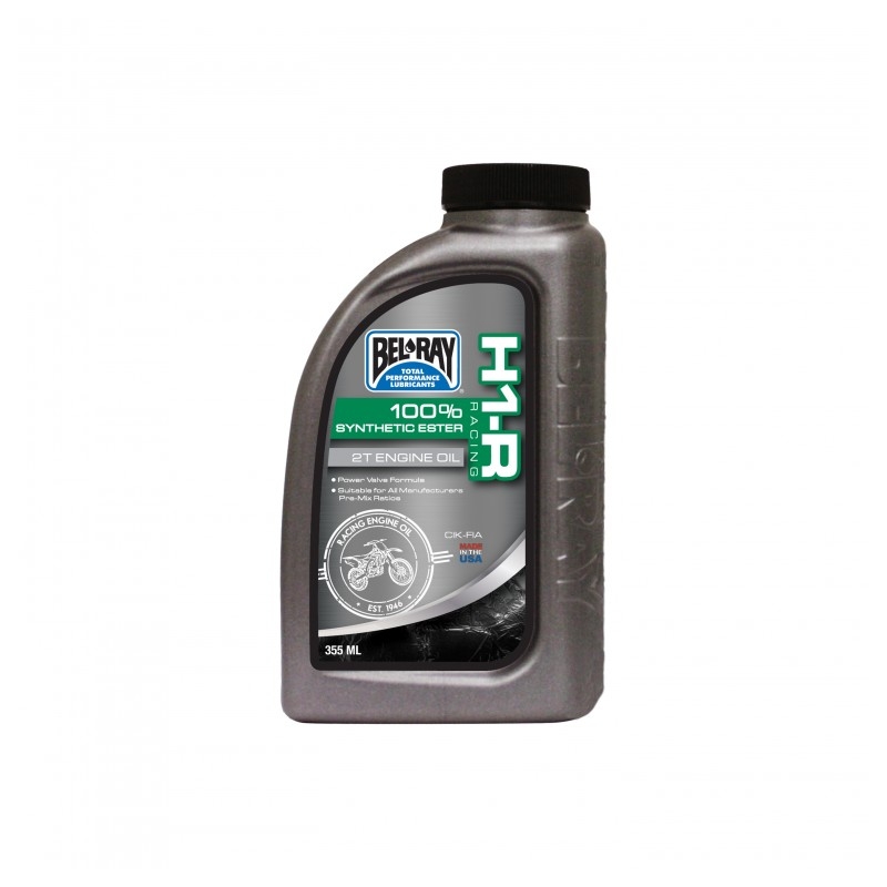 Engine oil Bel-Ray H1-R RACING 100% SYNTHETIC ESTER 2T (355 ml)