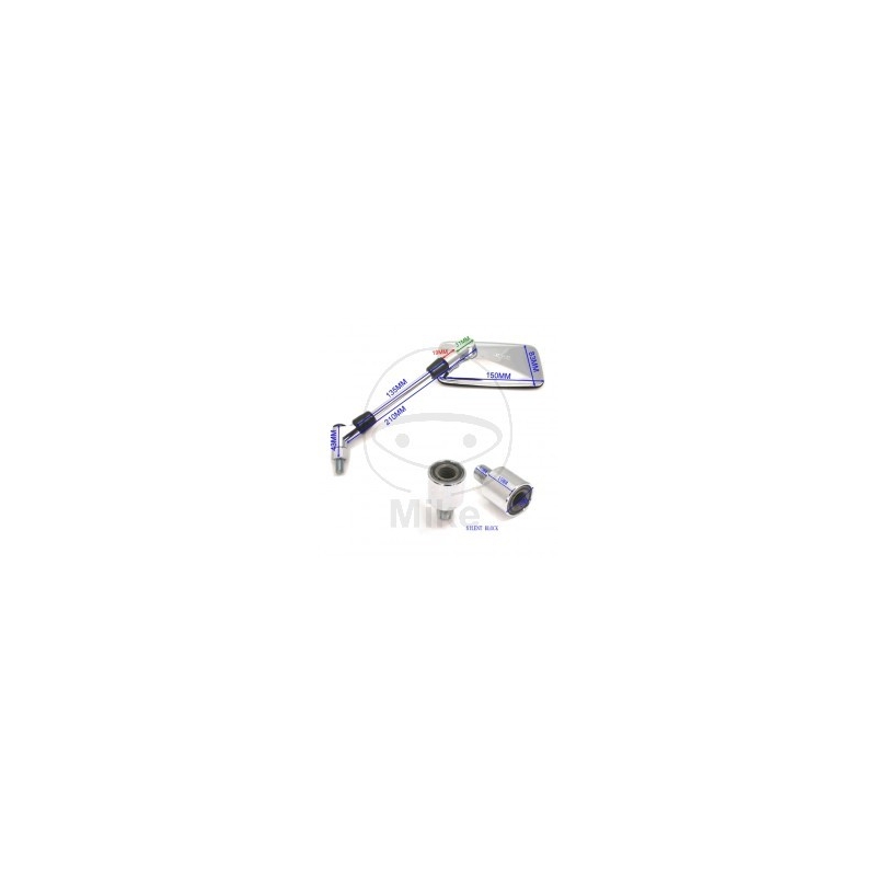Rear view mirror JMT Chrome right