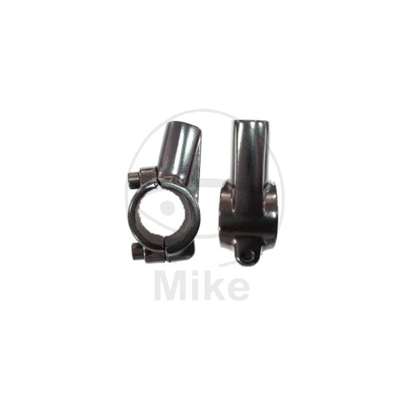Mirror holder JMT black 7/8"