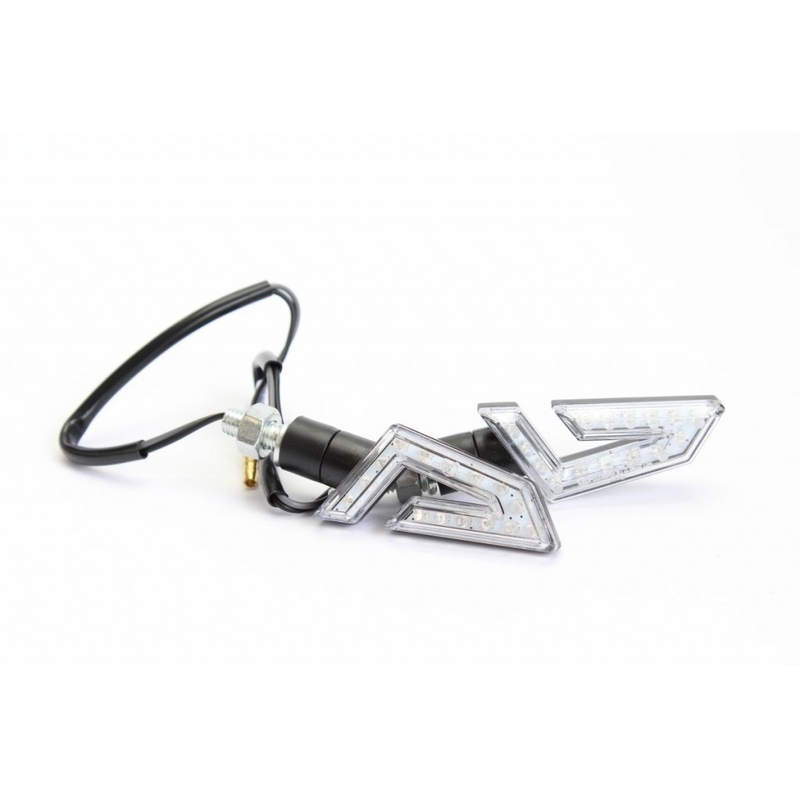 LED flasher lights MOTION STUFF AERO Matt black