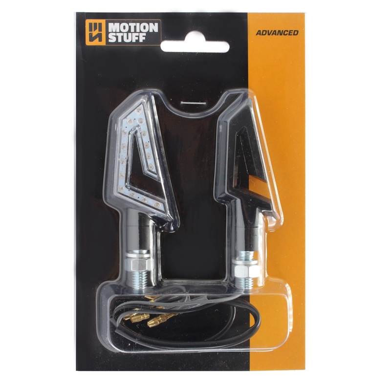 LED flasher lights MOTION STUFF AERO Matt black